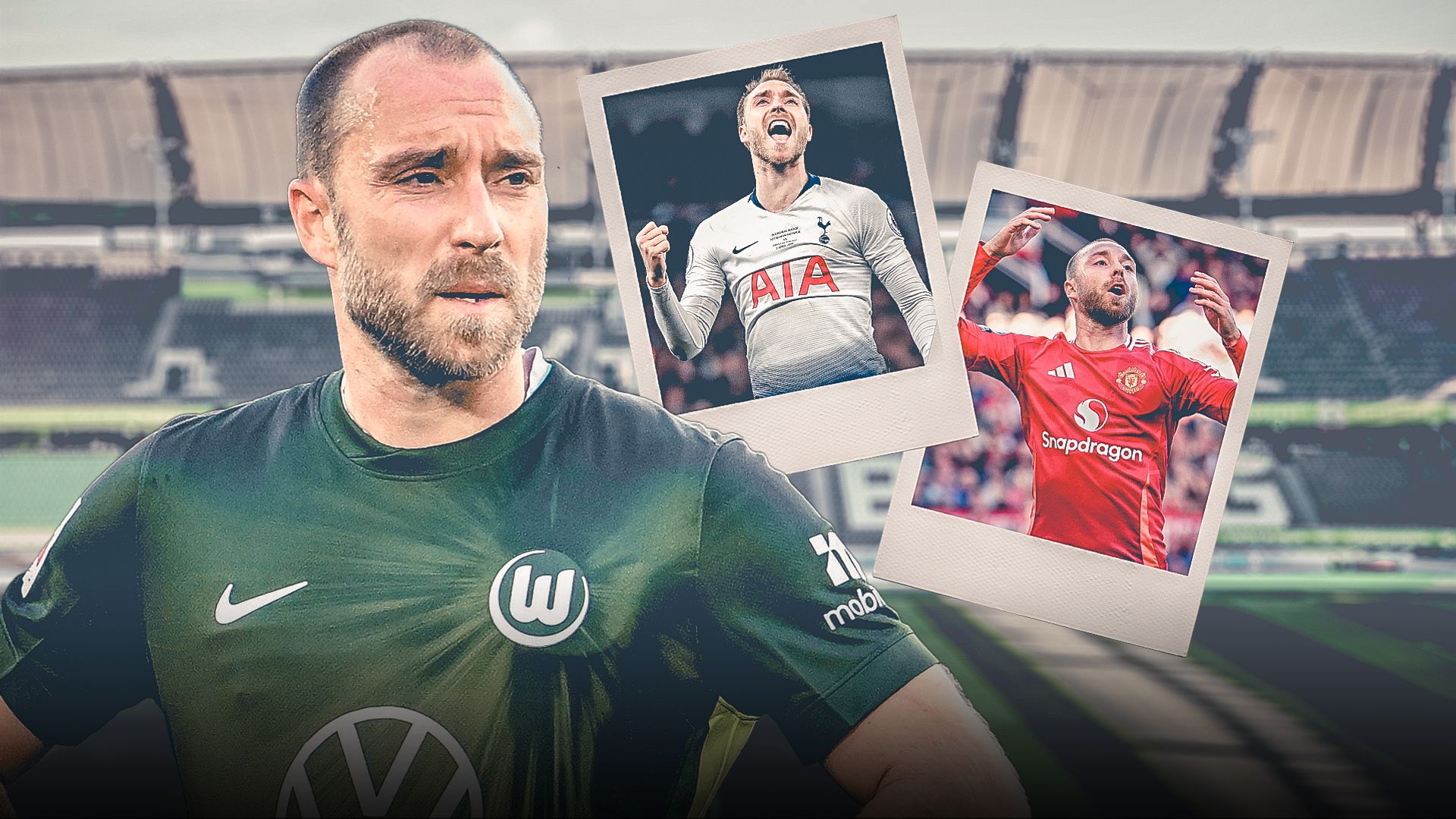 Eriksen opens up on life at Wolfsburg, Man Utd exit and Frank's Spurs