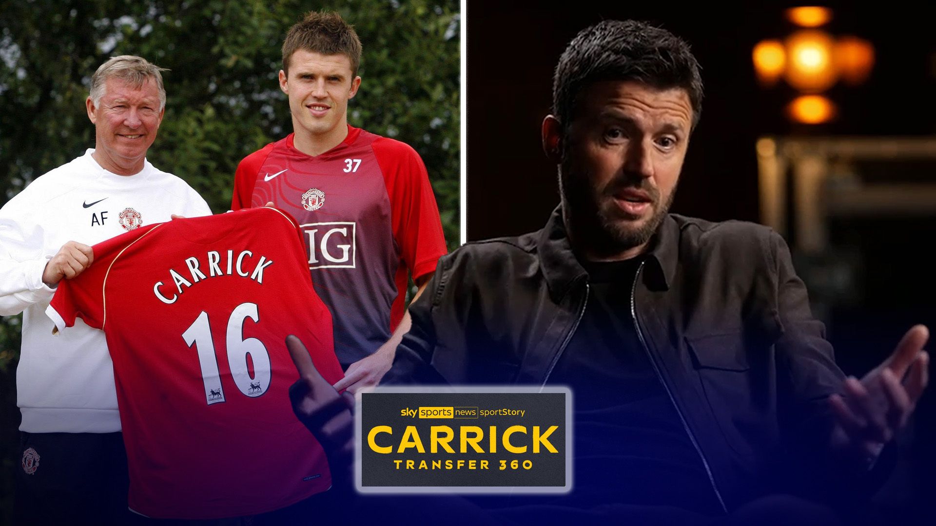 'Why have I just said that?!' | Carrick reveals big mistake in first Sir Alex meeting!