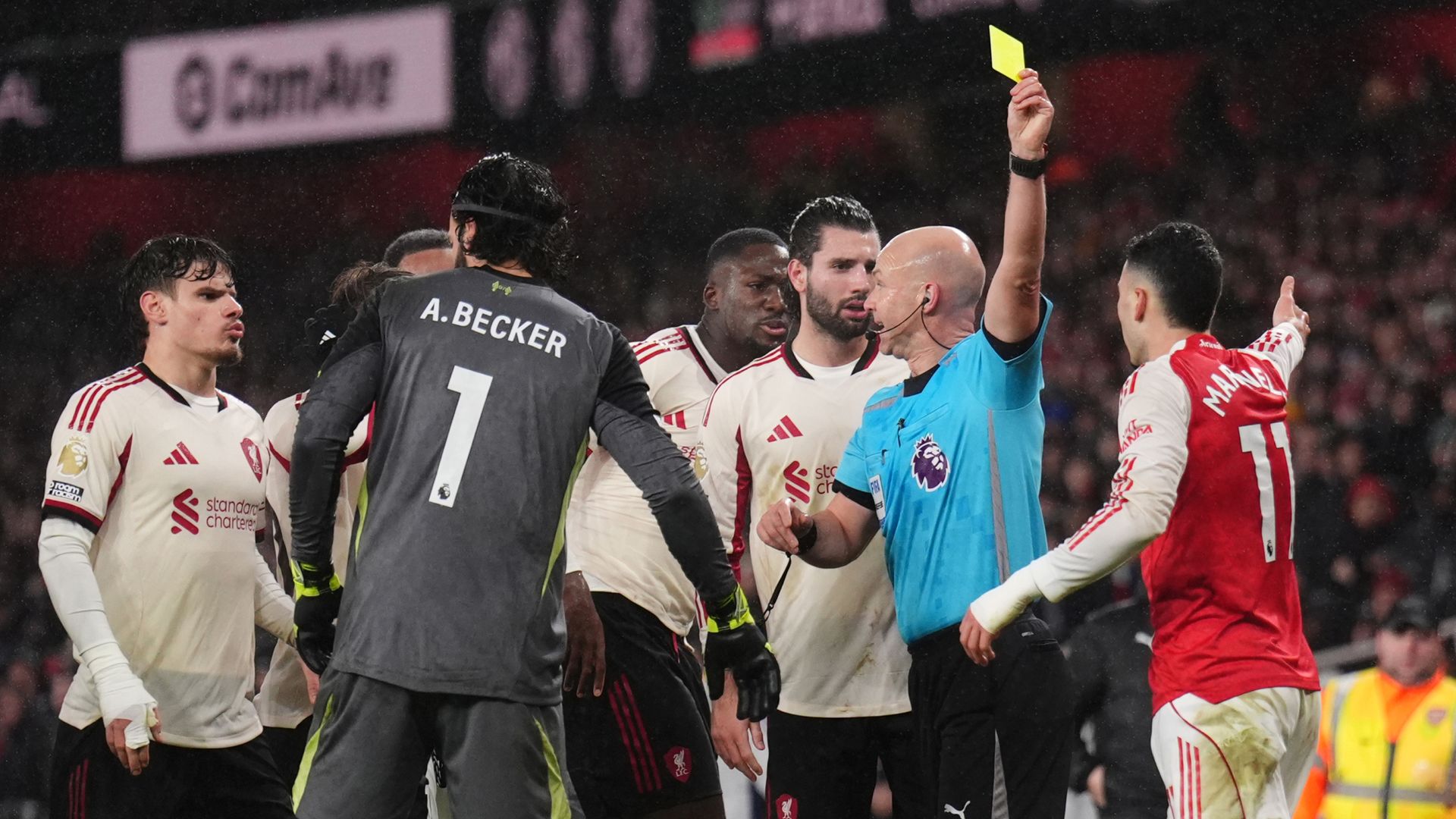 Ref Watch LIVE! Did Martinelli receive correct punishment for push on Bradley?