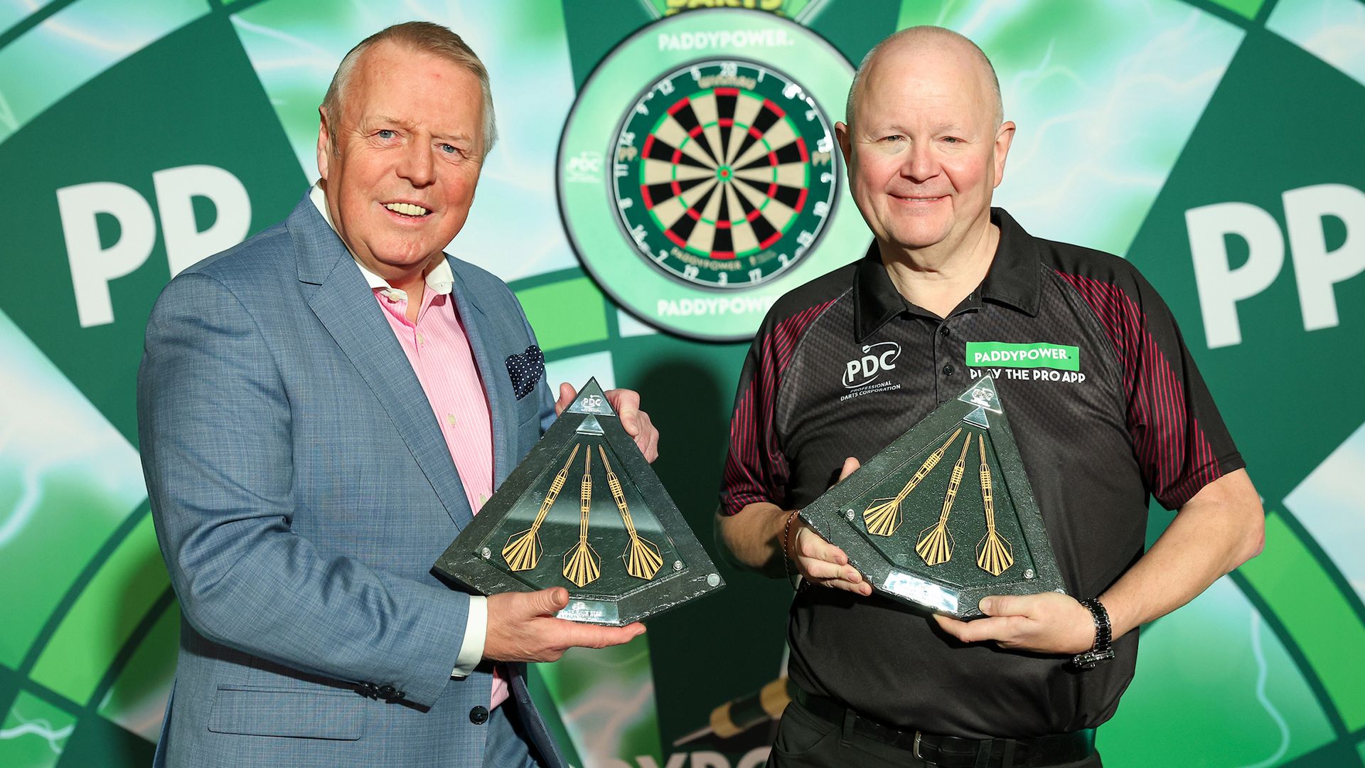 Iconic darts duo McDonald and Noble inducted into PDC Hall of Fame