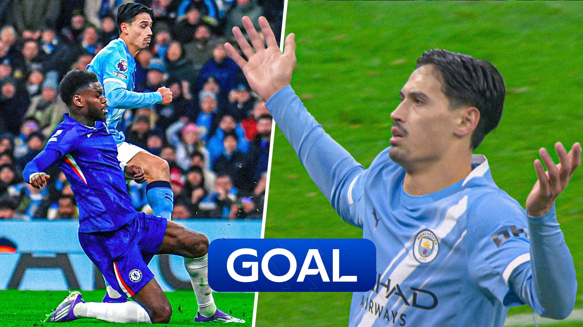 Reijnders smashes Man City ahead against Chelsea