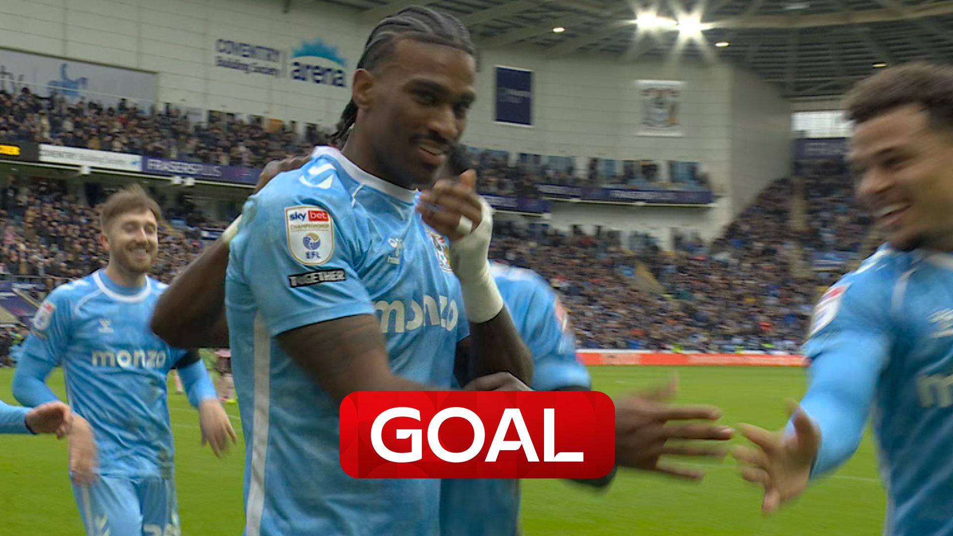 Coventry ahead through Wright!