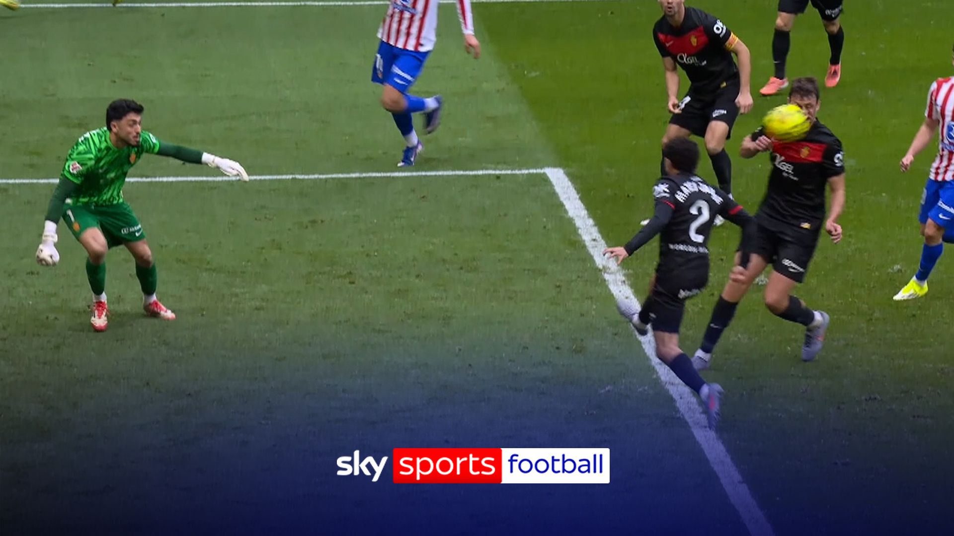 OUCH! Mallorca defender scores comical own goal