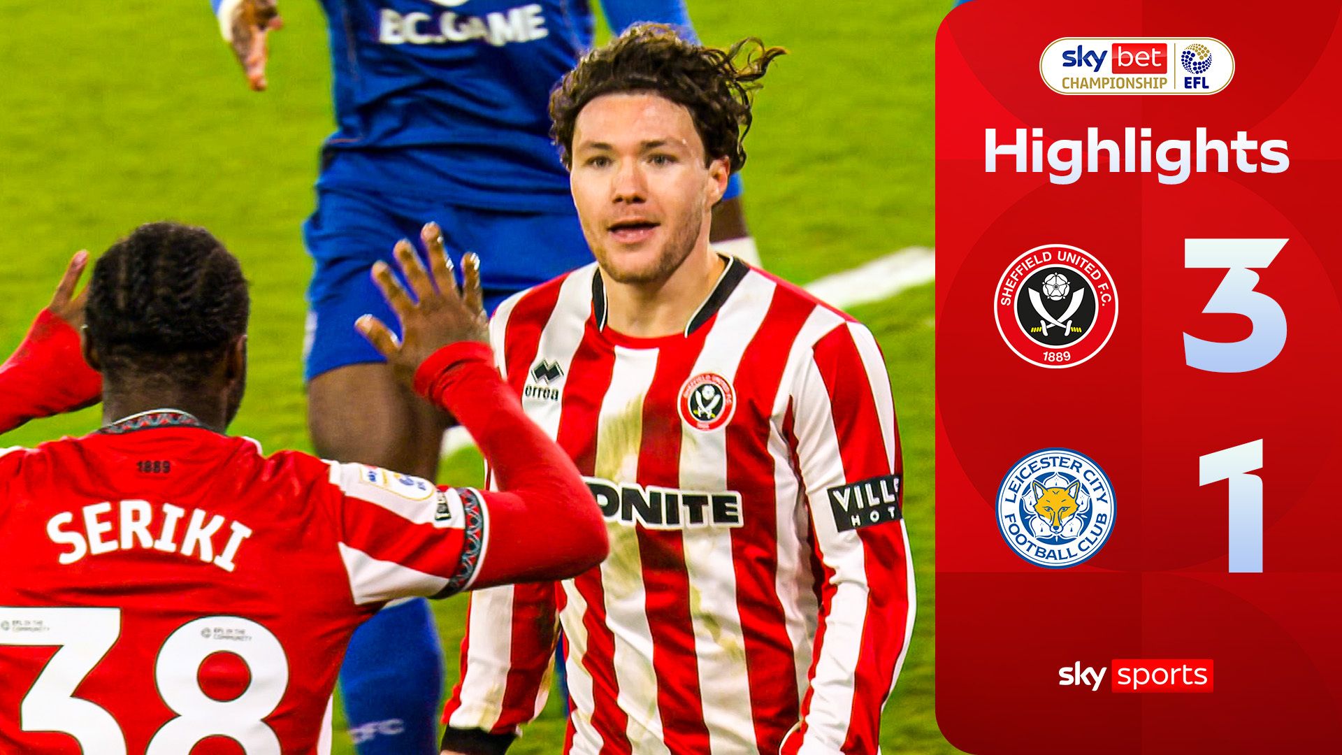 Blades too sharp and strong for Leicester