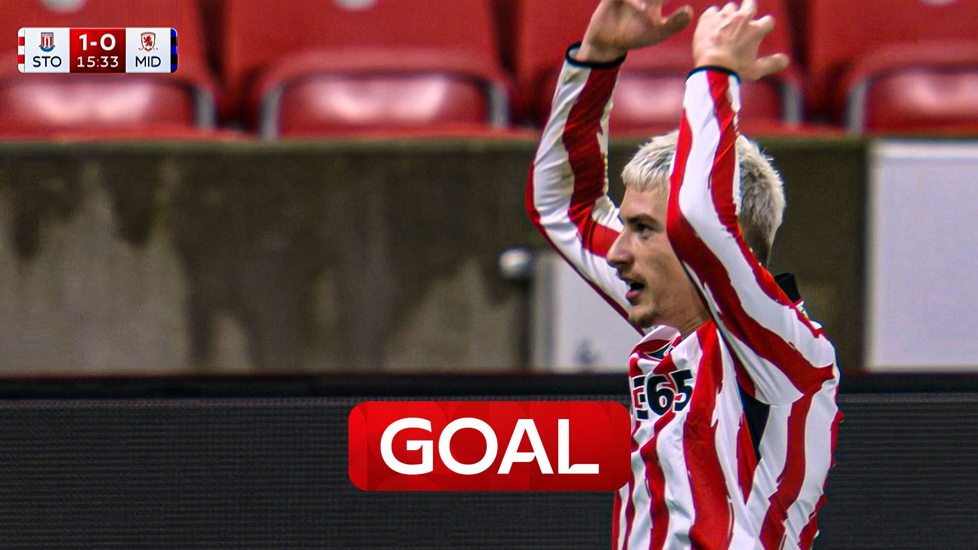 Rigo opens his account for Stoke!