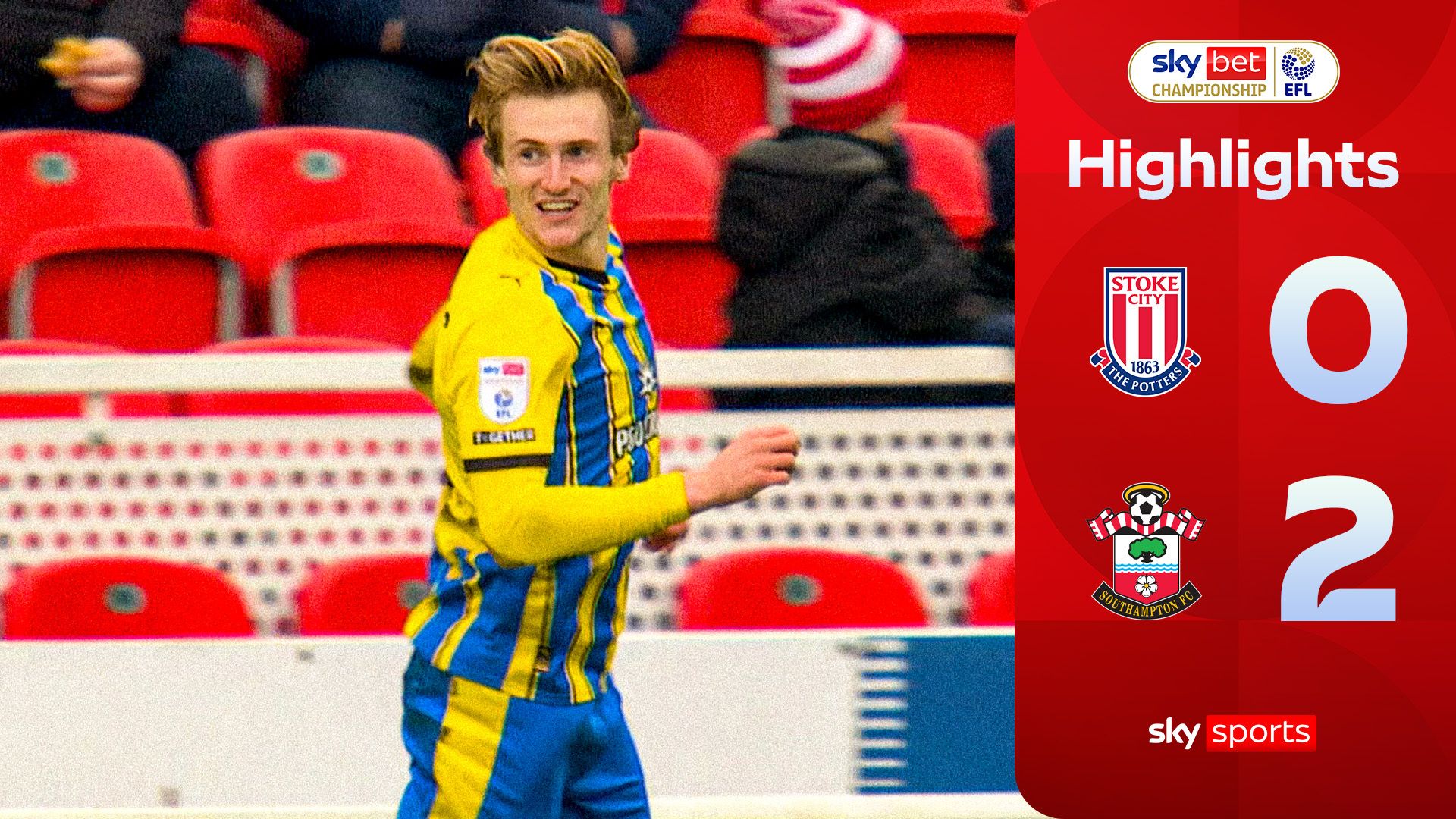 Southampton earn rare away victory at Stoke