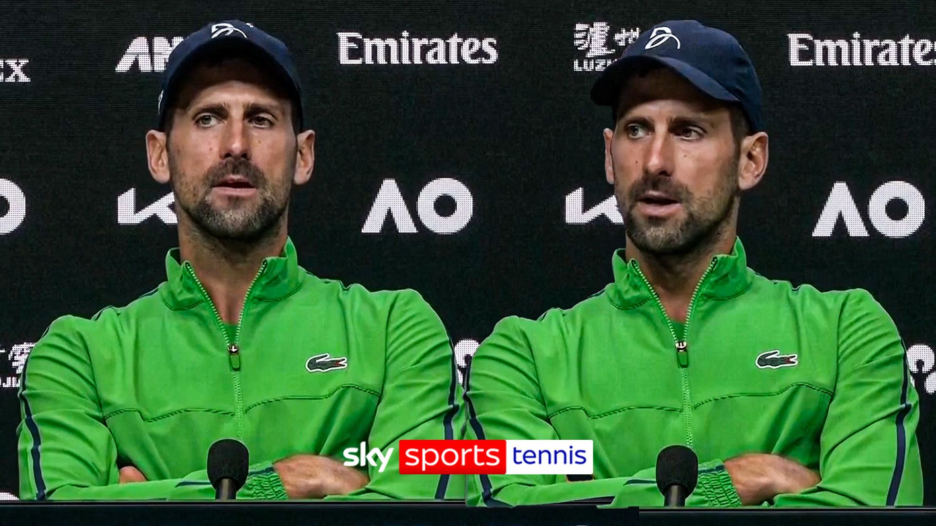'I'm always the chaser?' Djokovic offended by reporter's 'disrespectful' question