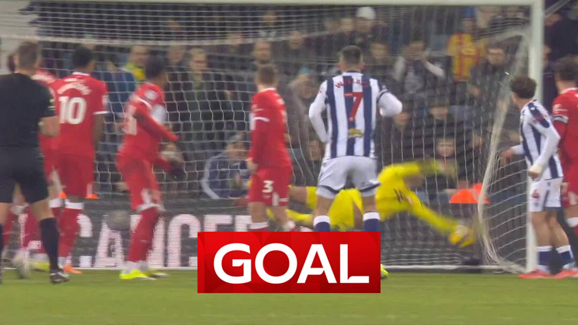 West Brom stun Boro with two goals in five minutes!
