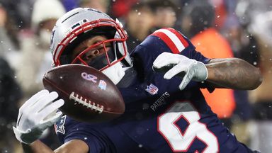 New England Patriots wide receiver Kayshon Boutte