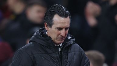 Unai Emery thinks Aston Villa aren't contenders for a top five finish