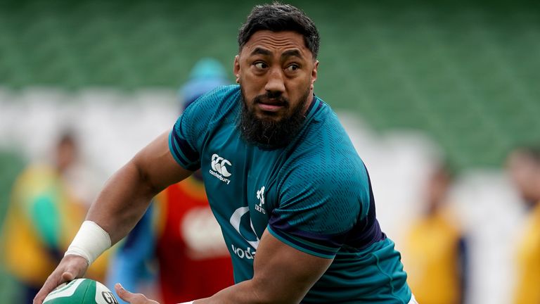It will be a first appearance of this year's Six Nations for Bundee Aki, who was suspended for the start of the tournament