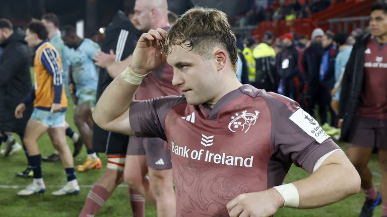 Craig Casey's Munster suffered a shock Champions Cup pool-stage elimination at home on Saturday