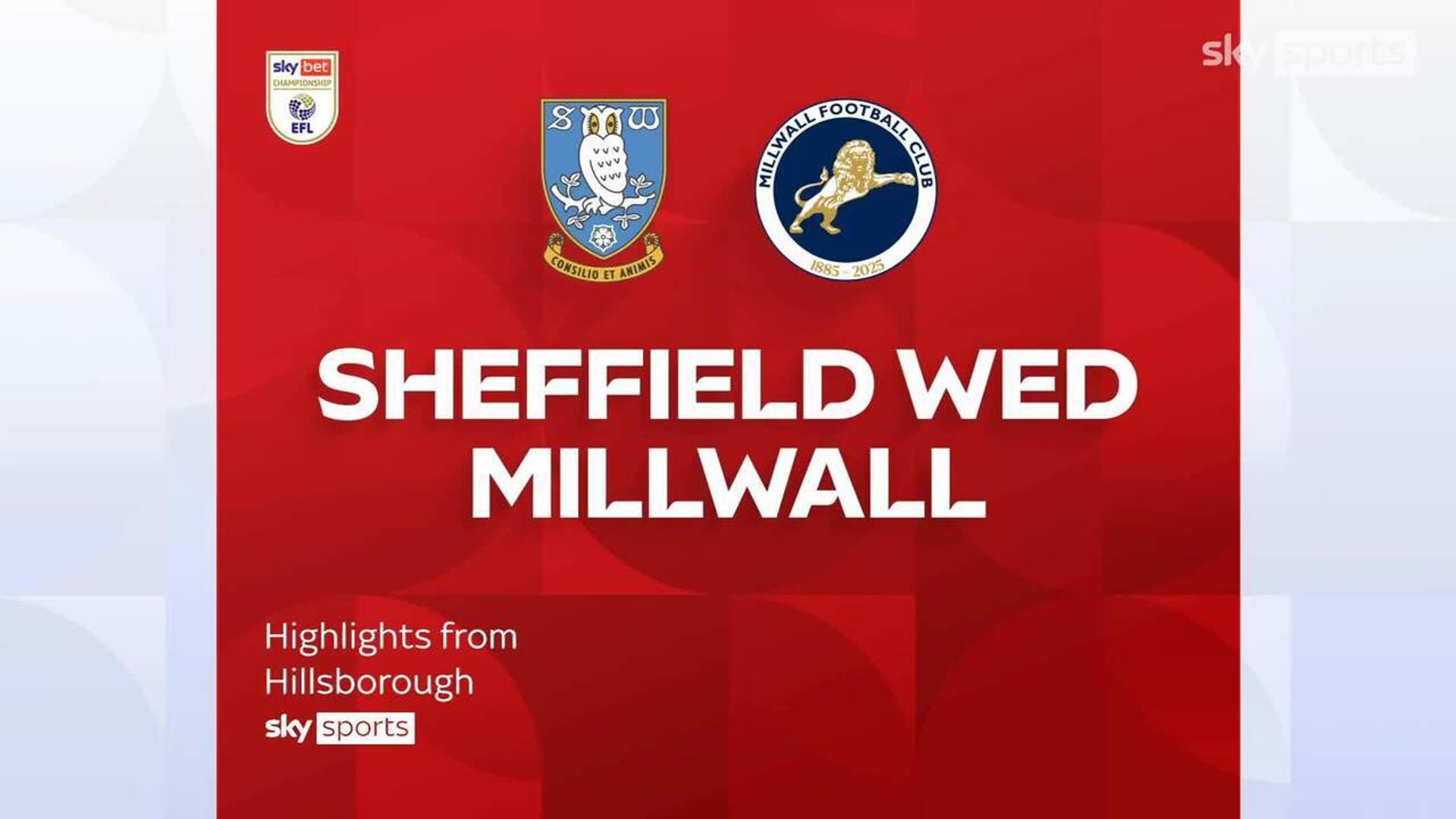 Sheffield Wednesday 1-2 Millwall