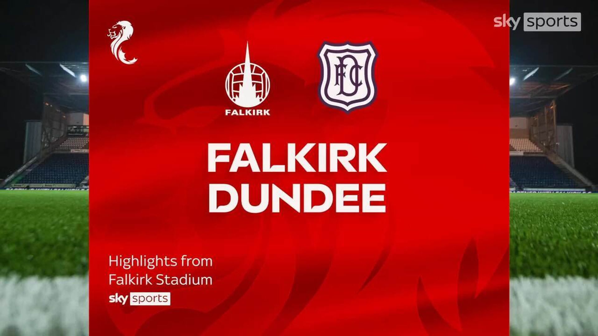 Falkirk 1-0 Dundee