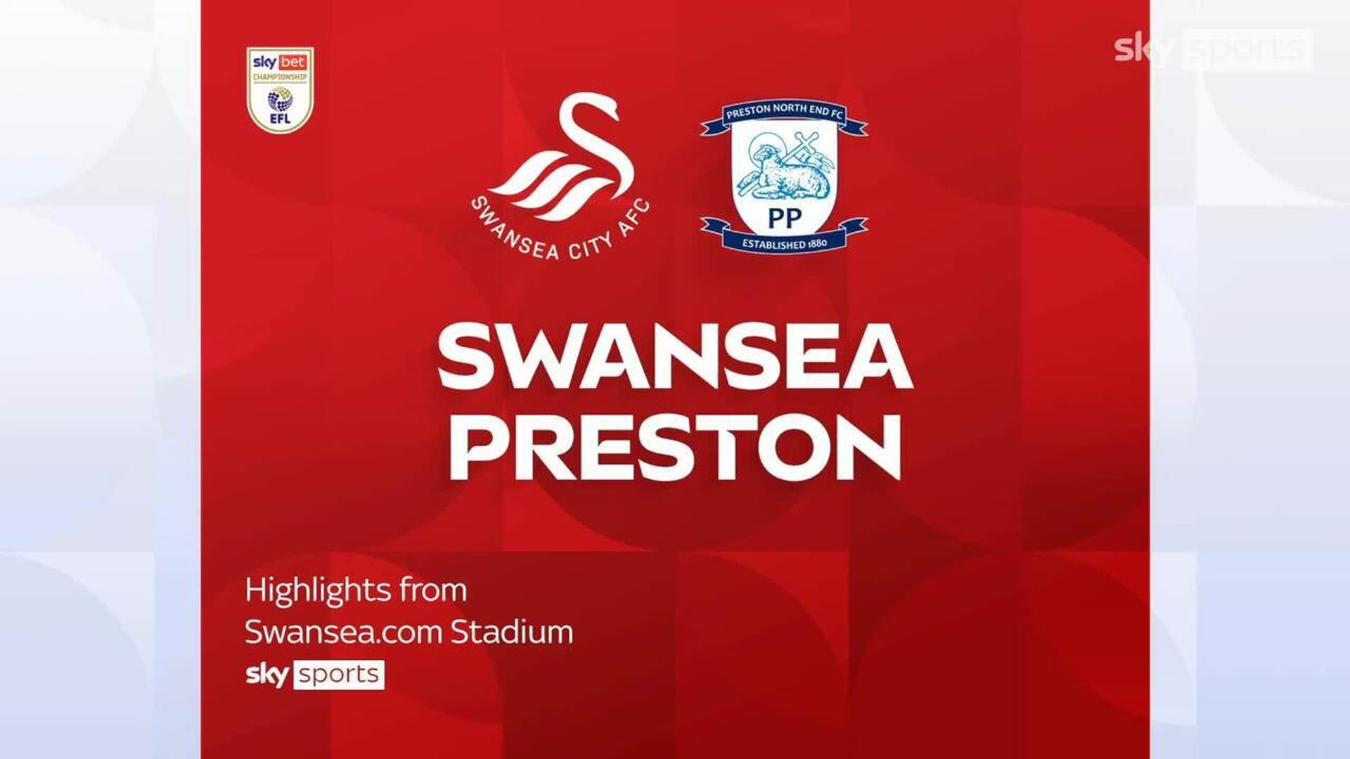 Swansea 1-1 Preston