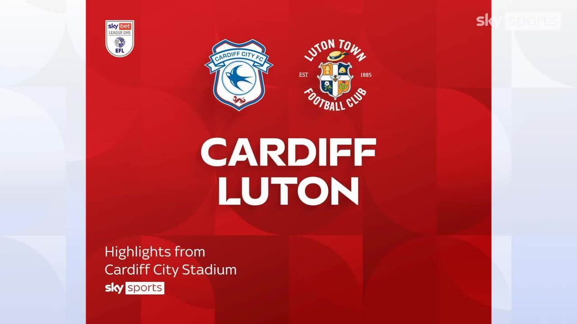 Cardiff 3-1 Luton 
