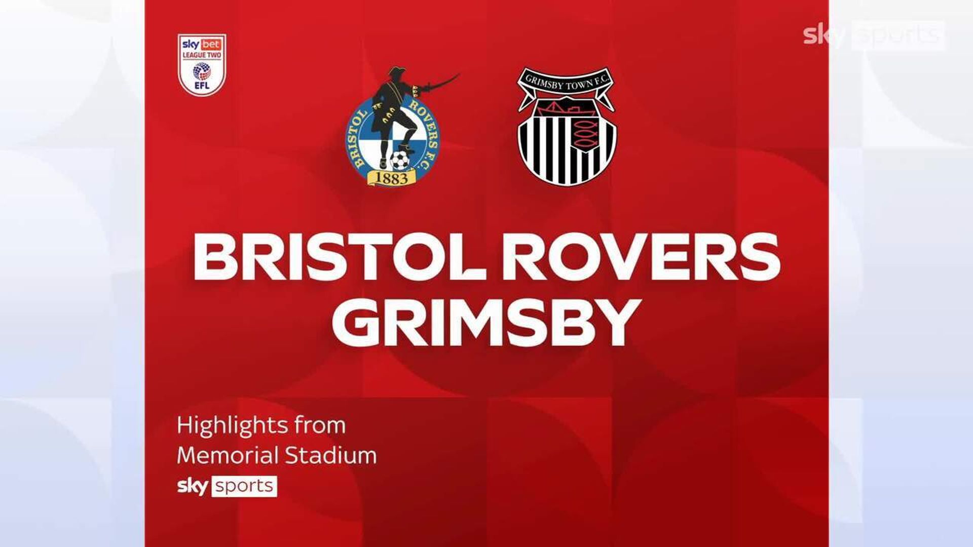 Bristol Rovers 3-1 Grimsby