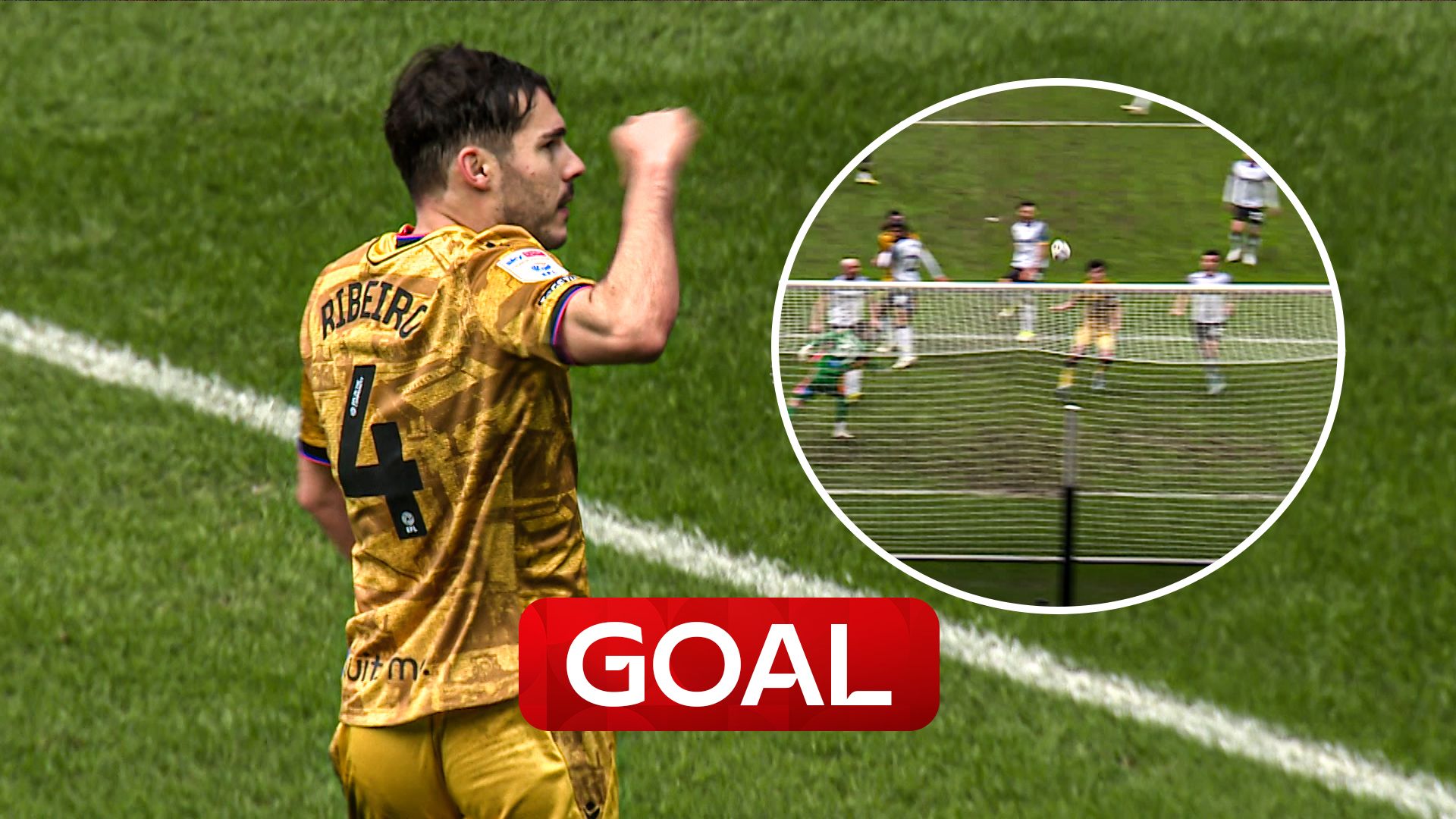 Carter guides home brilliant Ribeiro cross to put Blackburn in front on stroke of half time