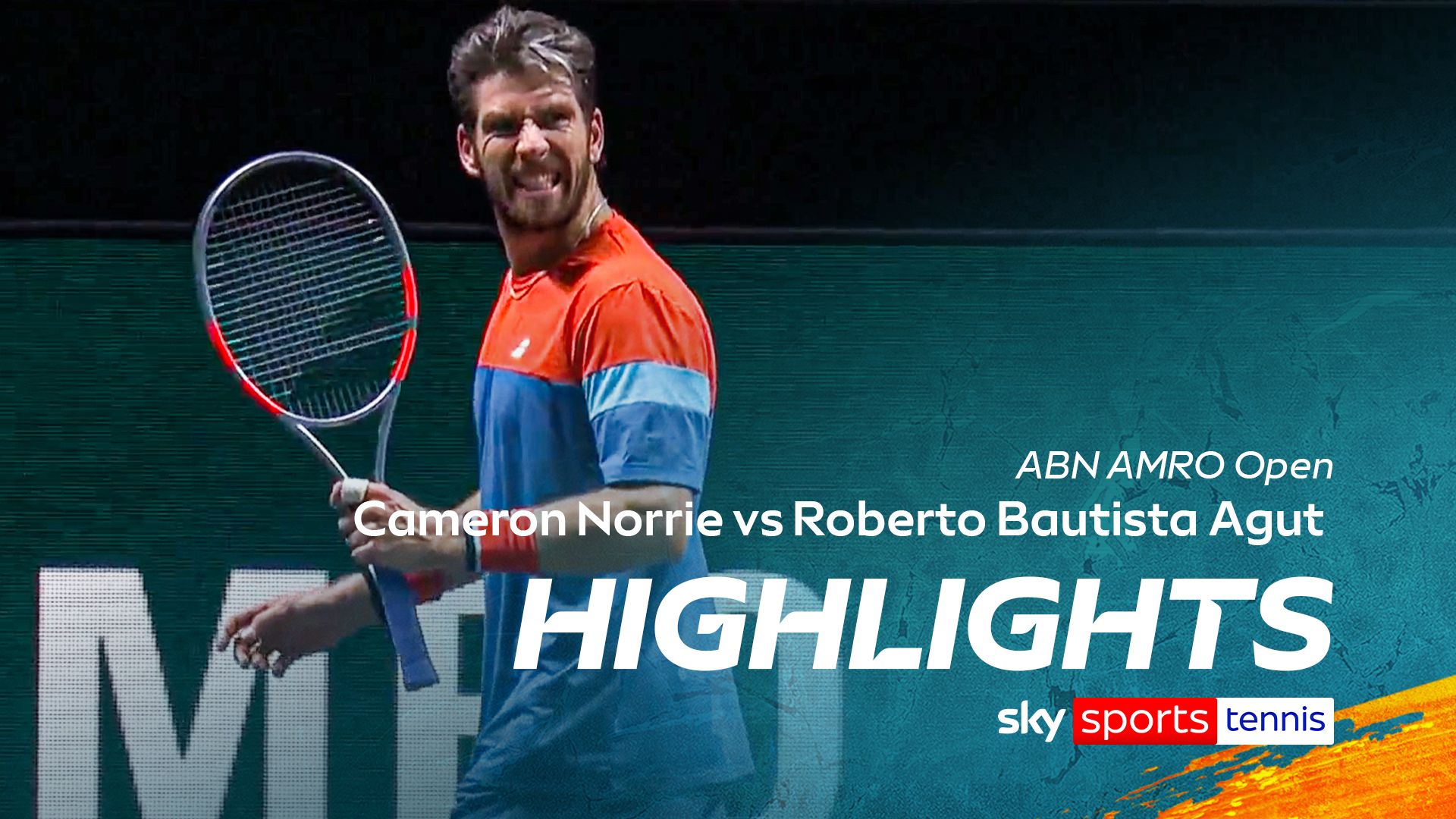 Norrie survives rollercoaster first set to defeat Bautista Agut in Rotterdam