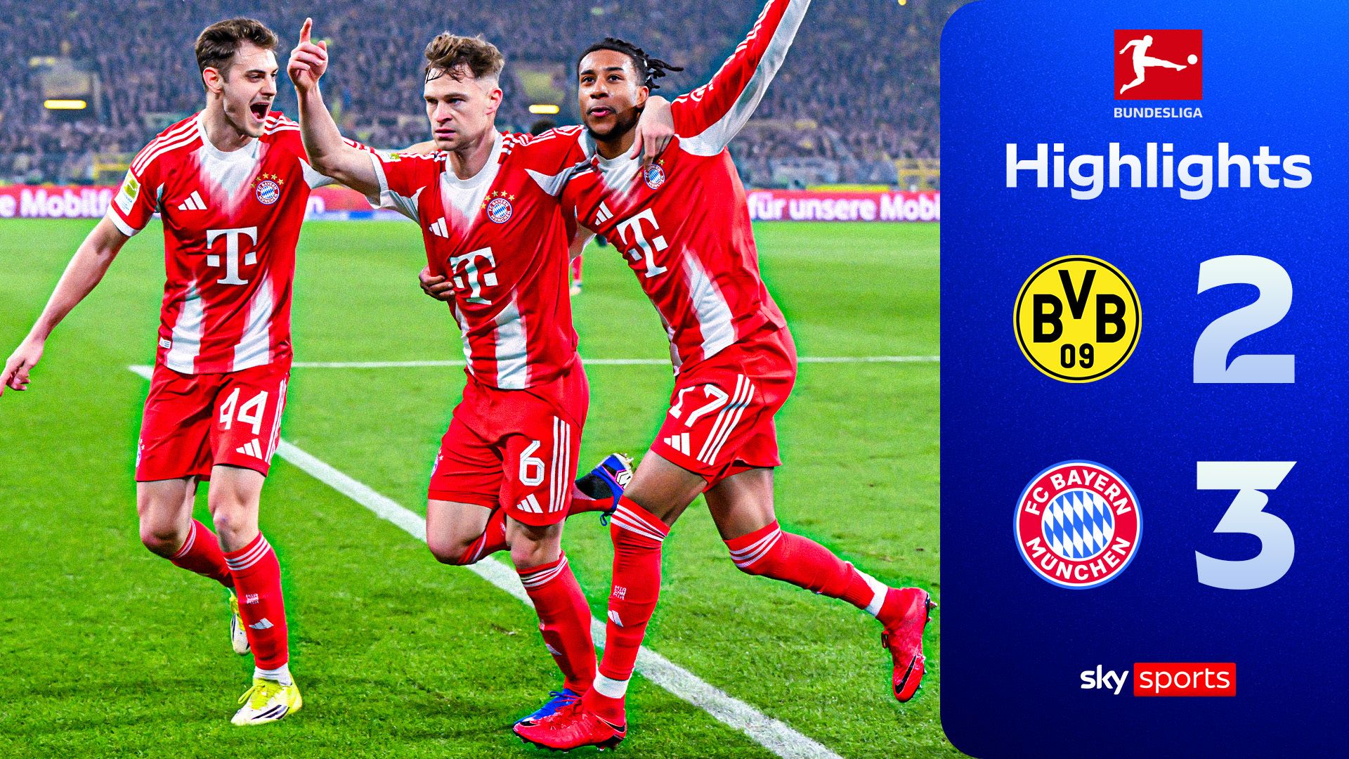 Kane brace & Kimmich's late volley seals victory for Bayern!