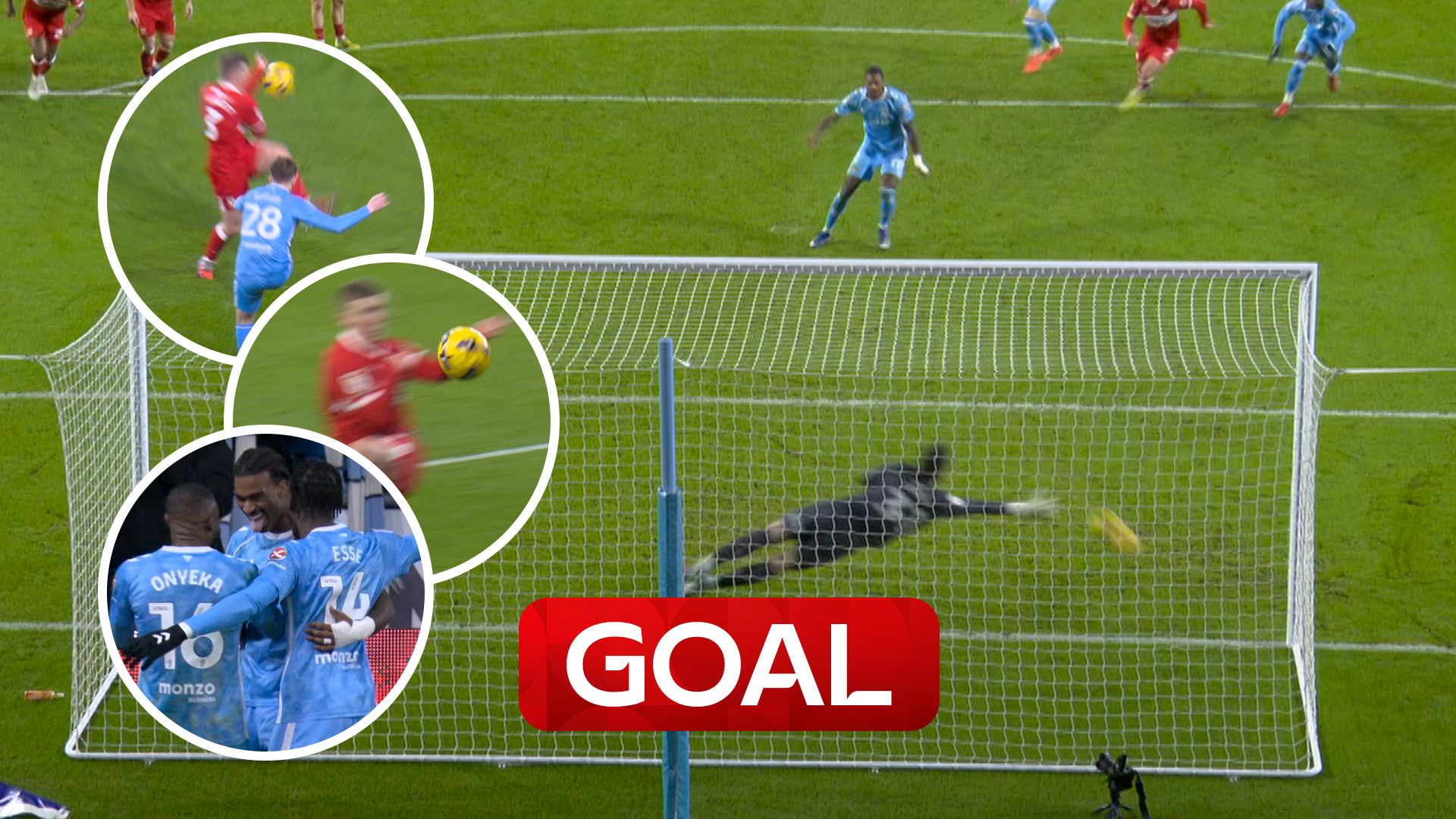 'Big players, big moments, big nights!' | Wright completes hat-trick from penalty spot