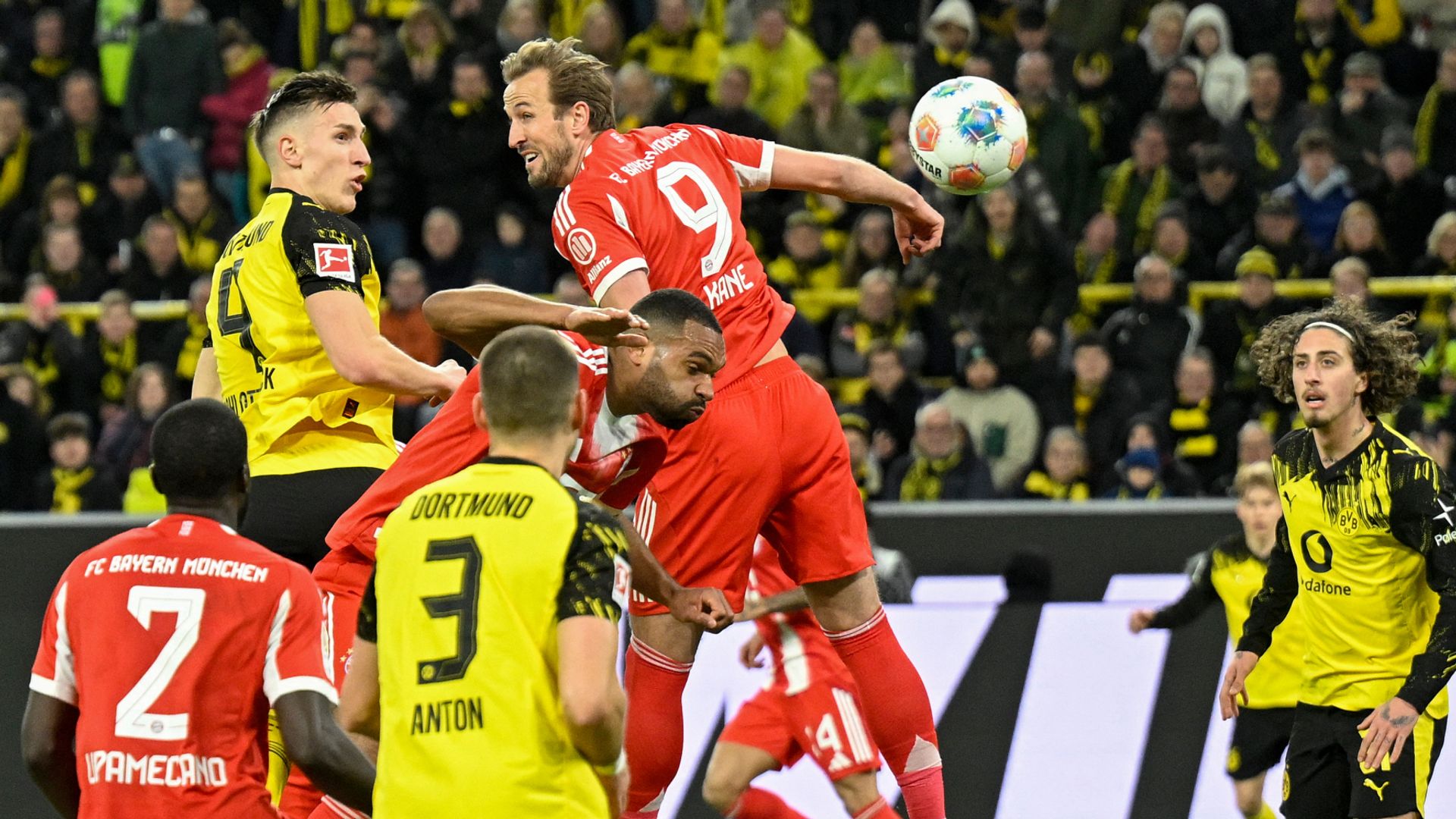 Dortmund lead Bayern after escaping red card LIVE!