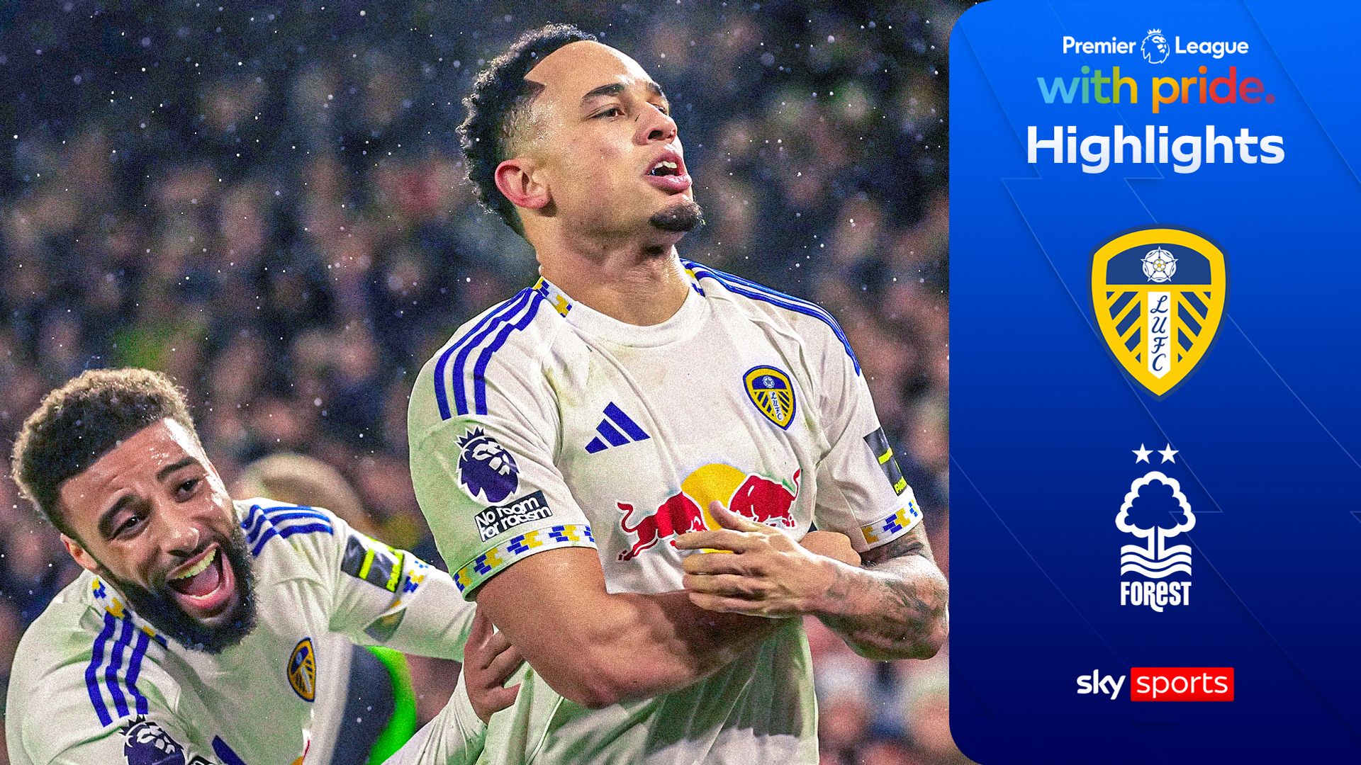 Leeds hit three past Forest in commanding win at Elland Road