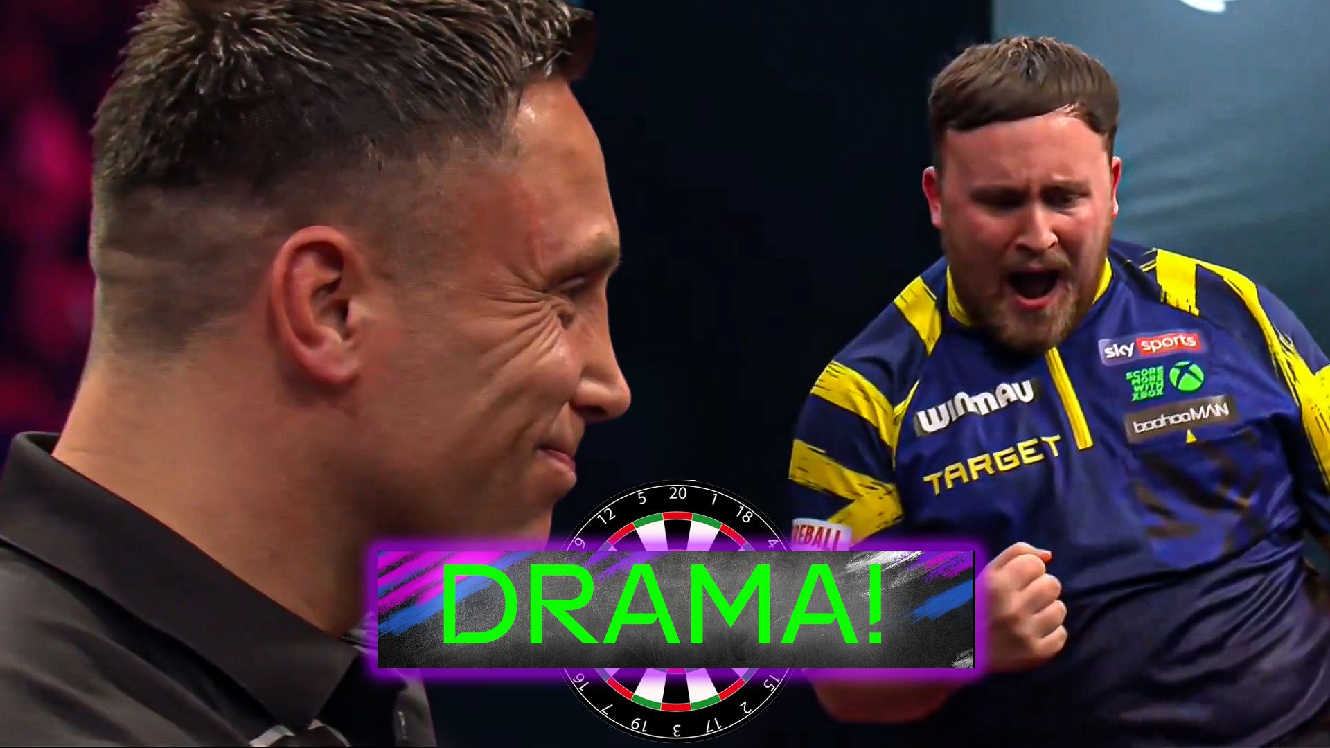 'Wow! See the relief!' | The moment Littler survived Price match dart in semis!