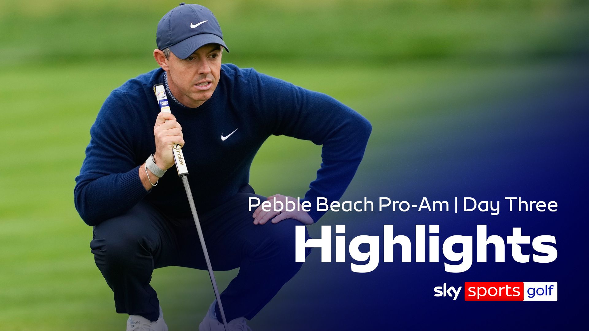 McIlroy struggles on Day Three of Pebble Beach Pro-Am