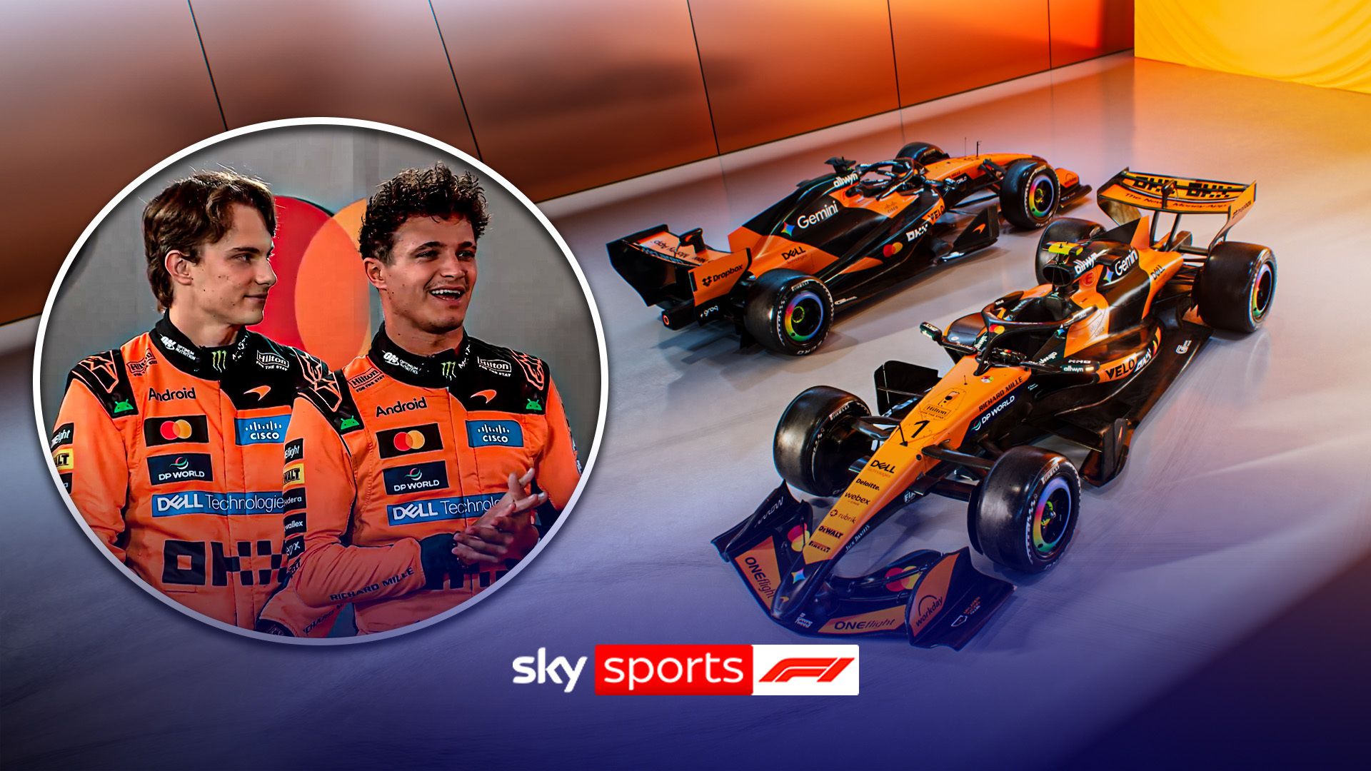 McLaren reveal championship-defending MCL40 as Norris showcases new number 1