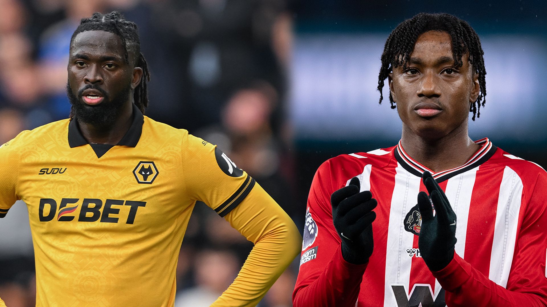 Wolves' Arokodare and Sunderland's Mundle racially abused on social media