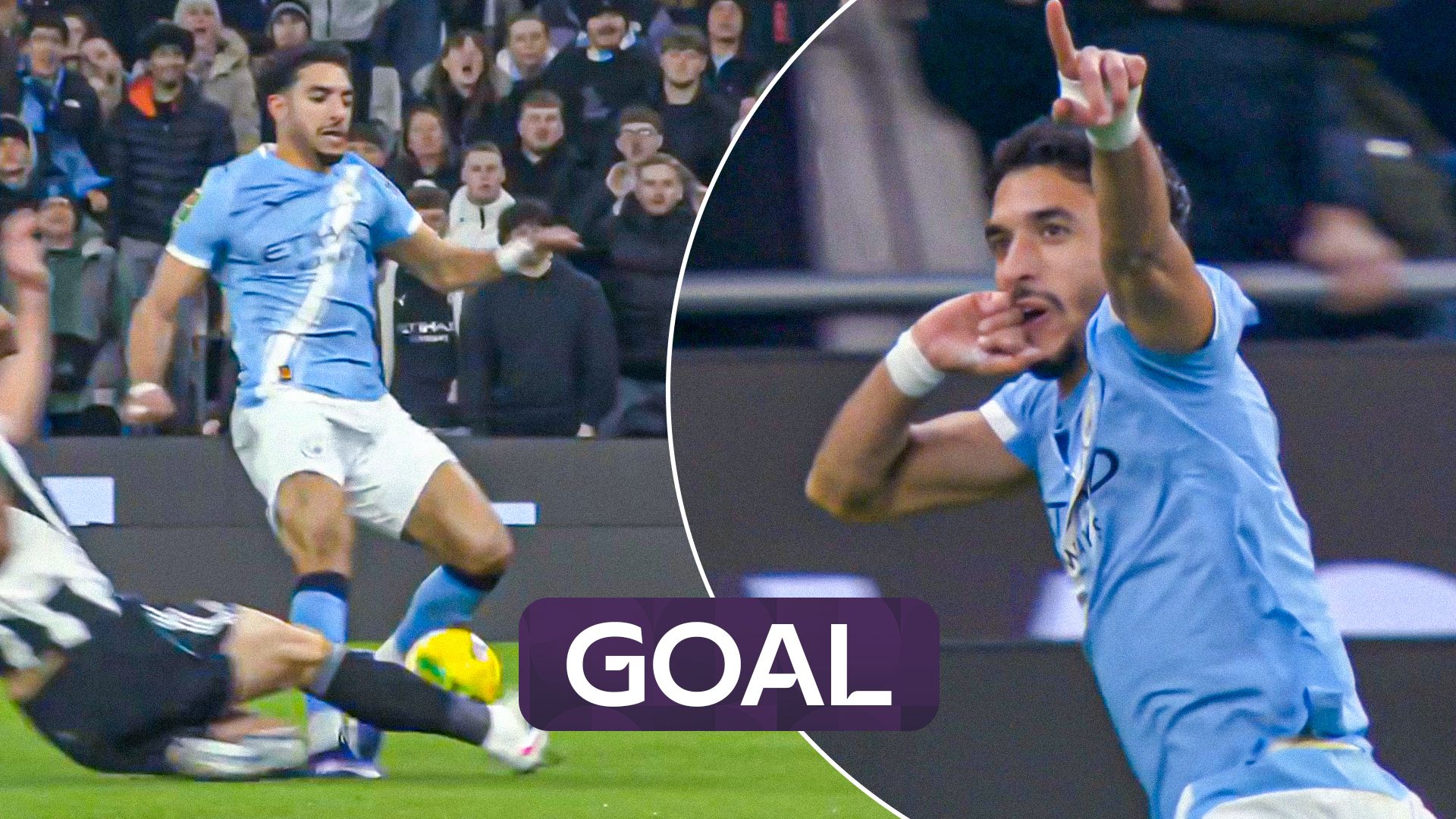 Marmoush gets stroke of luck to give Man City early lead vs Newcastle!