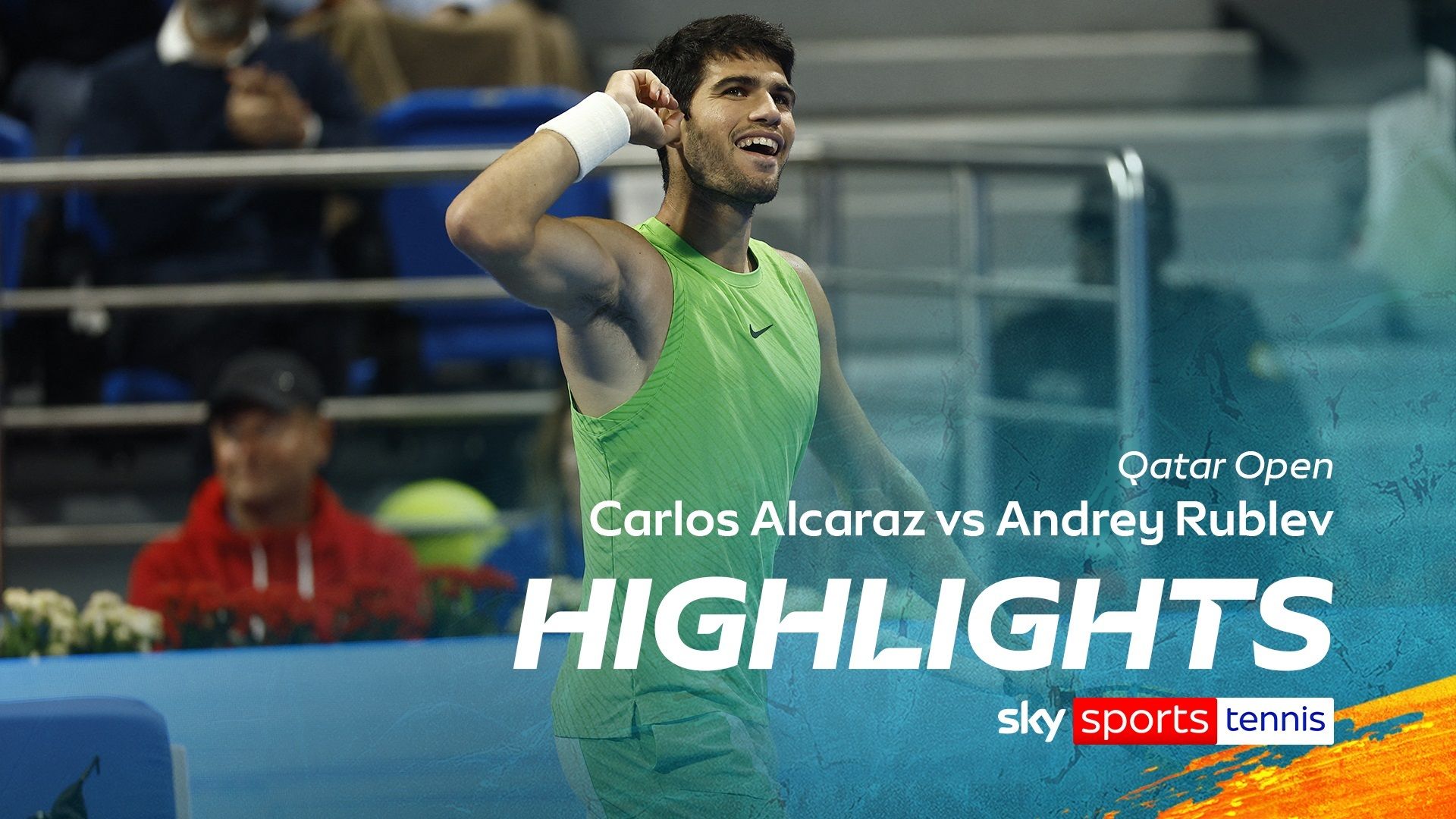Alcaraz overcomes Rublev in thriller to reach Qatar Open final
