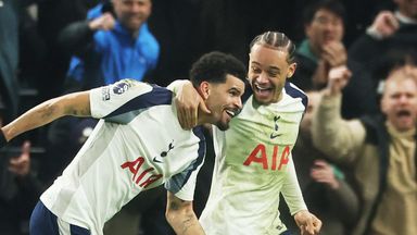 Solanke's second-half double secured a remarkable turnaround for Spurs after a dismal opening 45 minutes