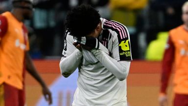 Weston McKennie reacts as Juventus crash out of the Champions League