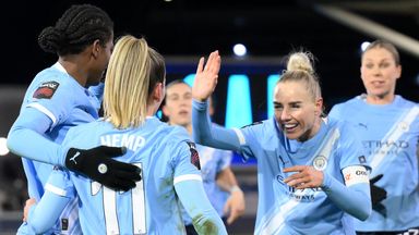 Man City trashed Leicester to set up an 11-point lead at the top of the WSL