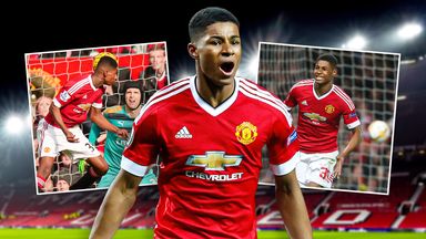 It's been 10 years since Marcus Rashford crashed onto the scene with back-to-back doubles on his Europa League and Premier League debuts