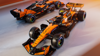 The MCL40s for Lando Norris and Oscar Piastri in the 2026 season