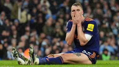 Dan Burn rues a missed chance at the Etihad