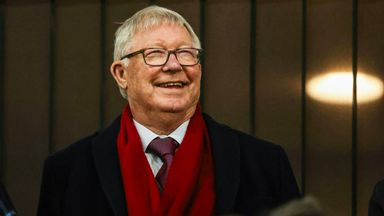 Former Man Utd manager Sir Alex Ferguson 