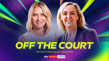 Tracey Neville and Tamsin Greenway will team up on 'Off The Court' for Sky Sports