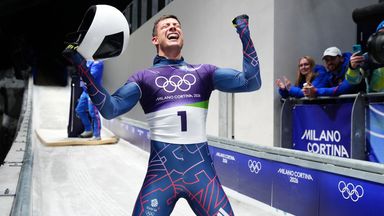 Matt Weston wins skeleton gold for Team GB's first medal of 2026 Games