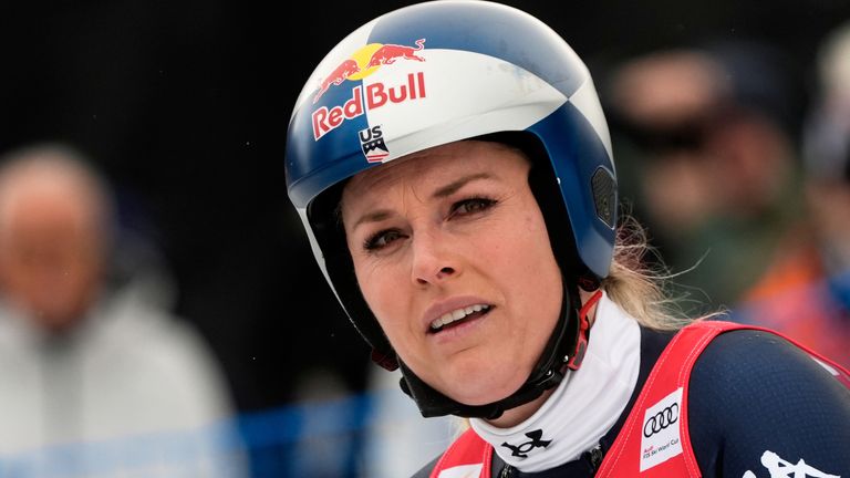 Vonn had hoped to make a fairytale comeback at the Games (AP Photo/Giovanni Auletta)