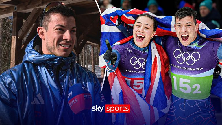Matt Weston reflects on winning gold in the men's and mixed team skeleton at the Winter Olympics in Milan-Cortina.
