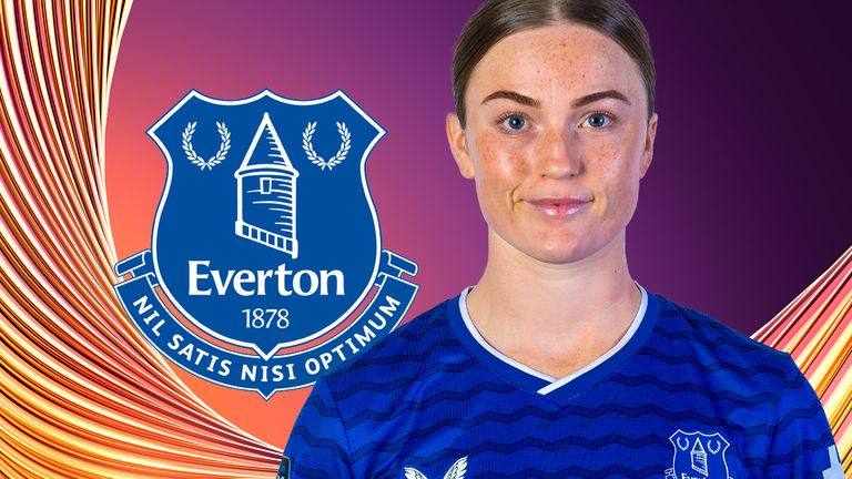 Ruby Mace has excelled for Everton Women in the WSL this season, and has the 2027 World Cup in her sights