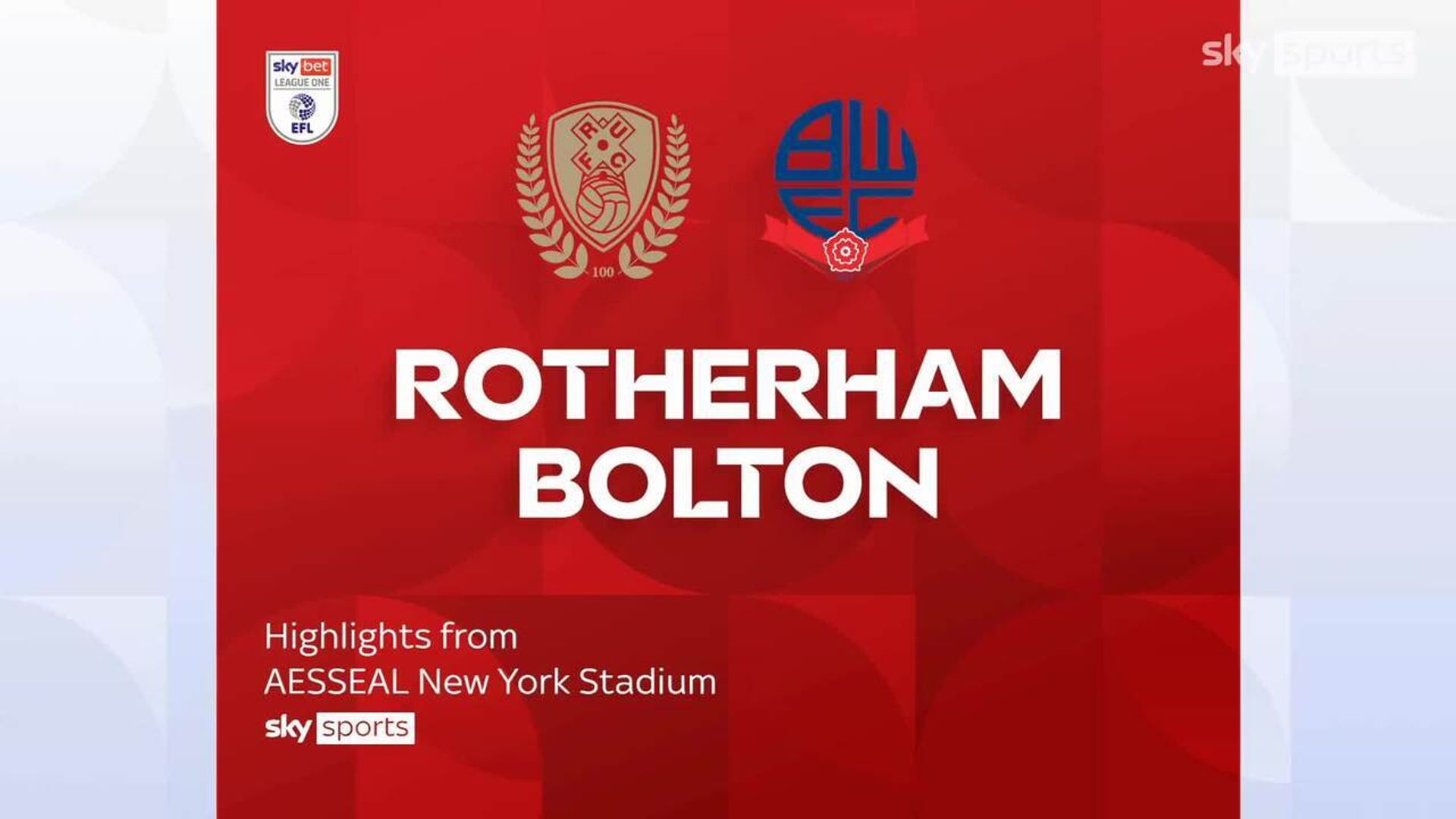 Rotherham 2-2 Bolton 