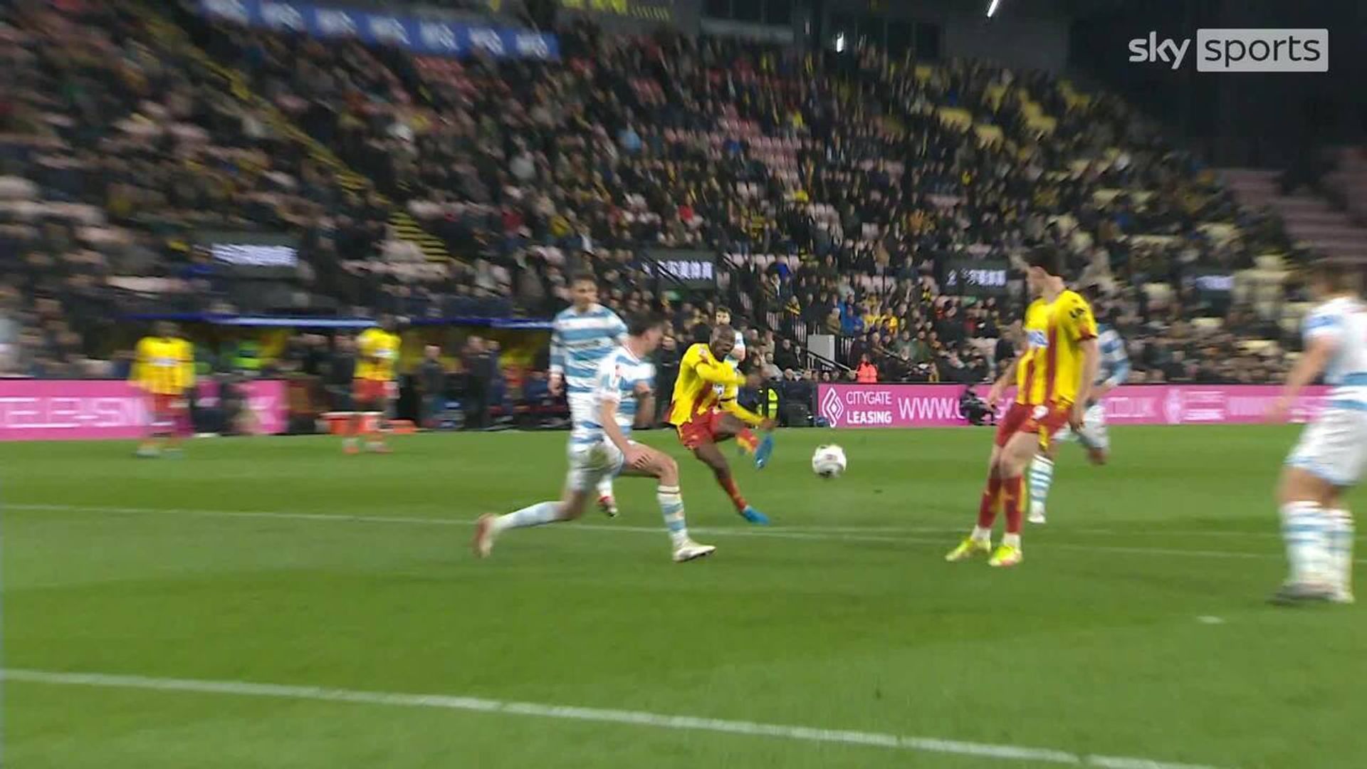 Edo Kayembe extends Watford lead