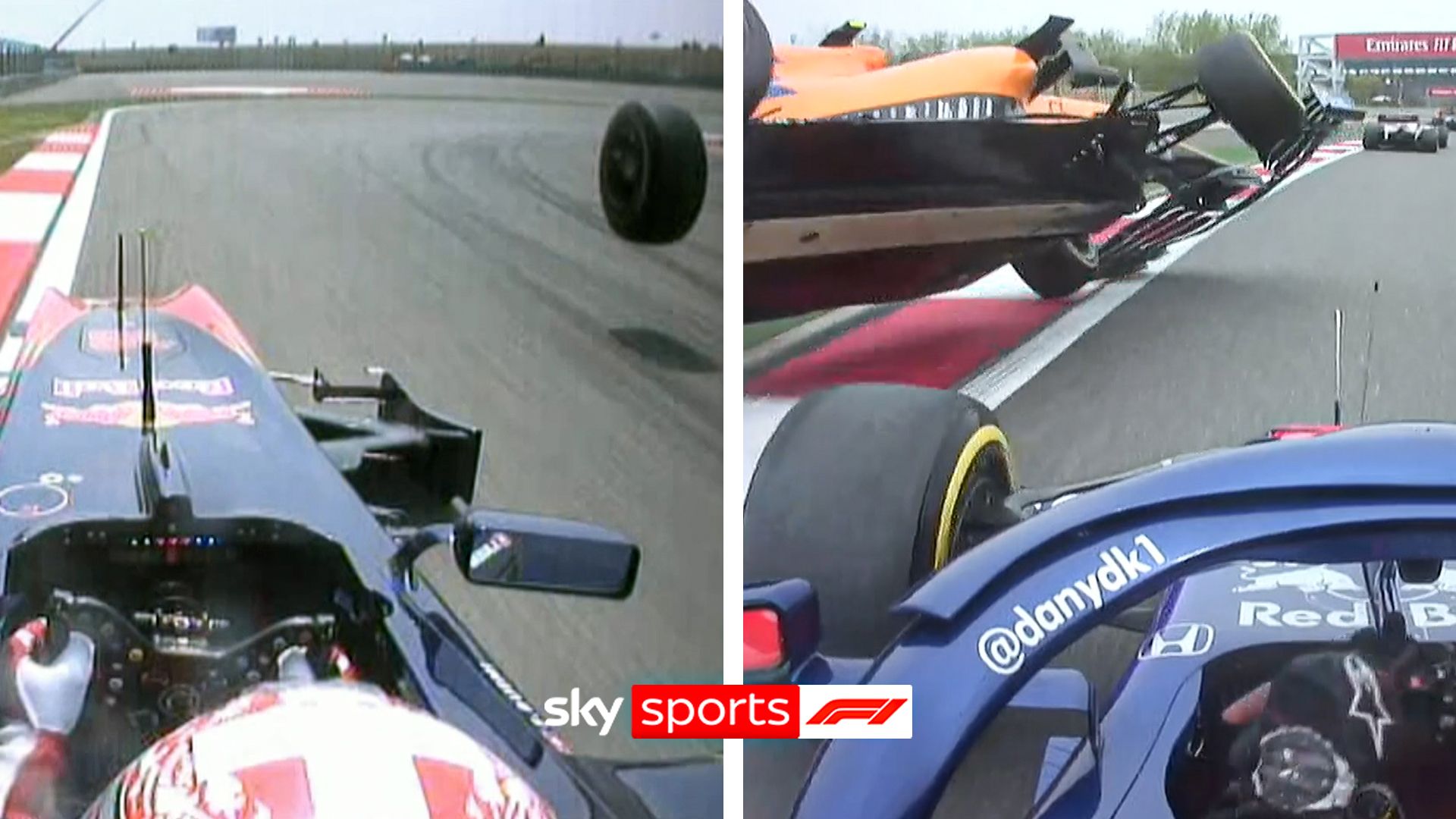 Five WILDEST Chinese GP moments caught on onboard cam!