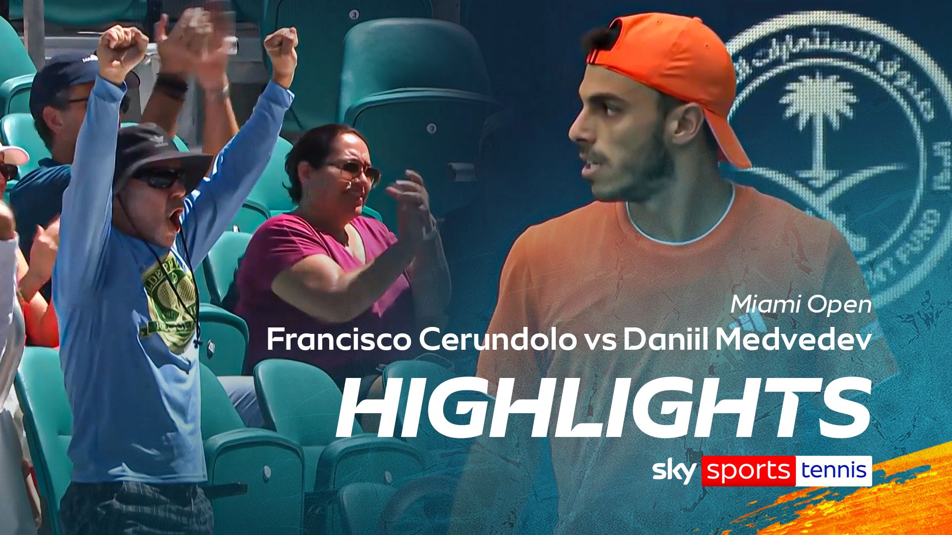 Cerundolo upsets in-form Medvedev in Miami