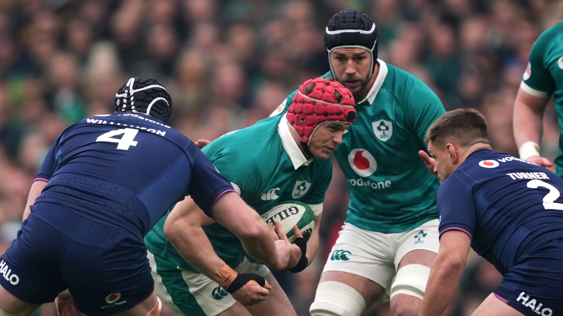 Six Nations LIVE! Ireland retake lead in breathless clash with Scotland
